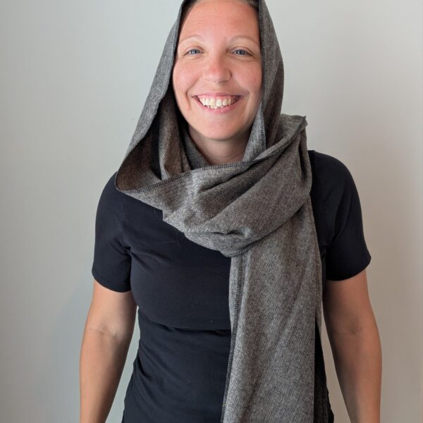 Super Warm Herringbone Flannel Veil