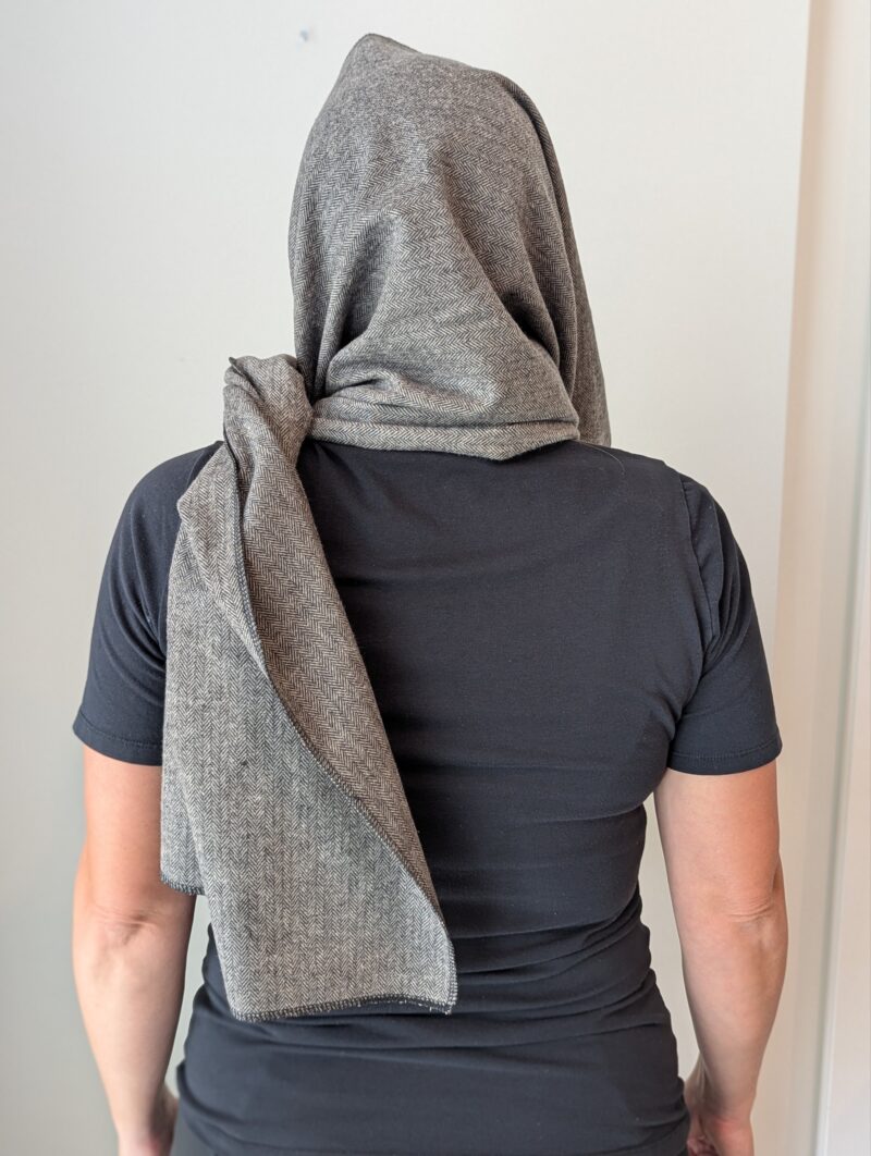Super Warm Herringbone Flannel Veil - Image 3