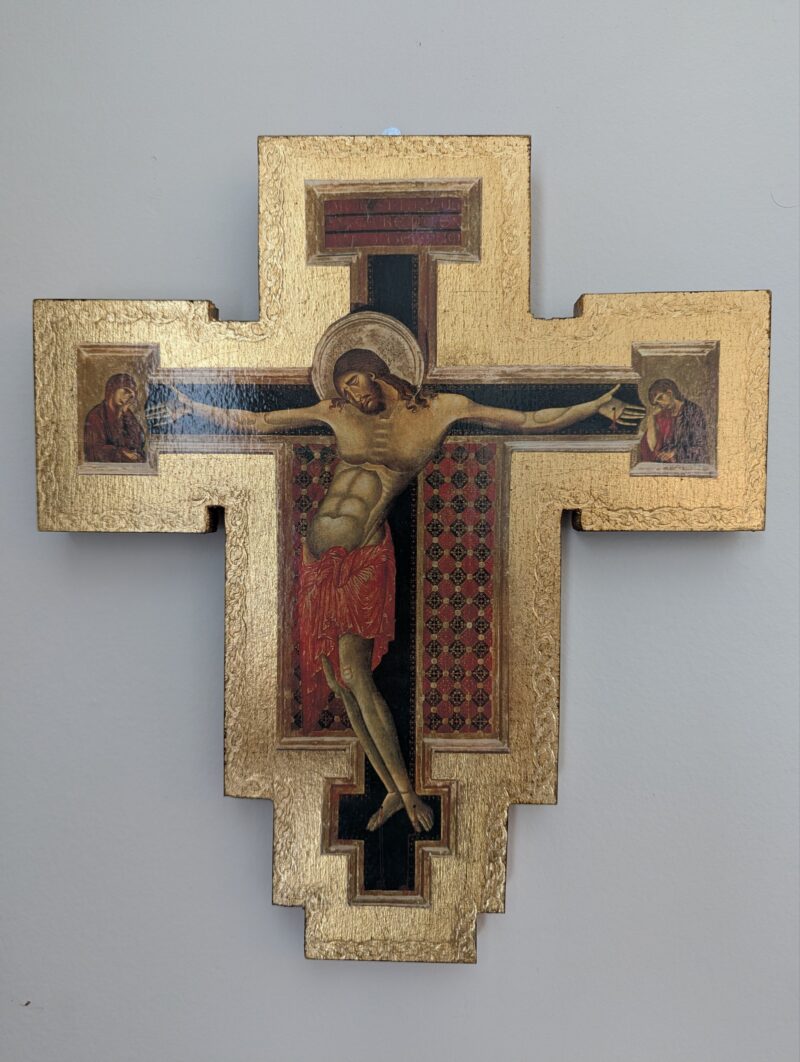 Icon Cross Large and Gilded