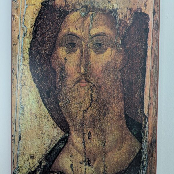 Icon of Christ by Rublev 1400's