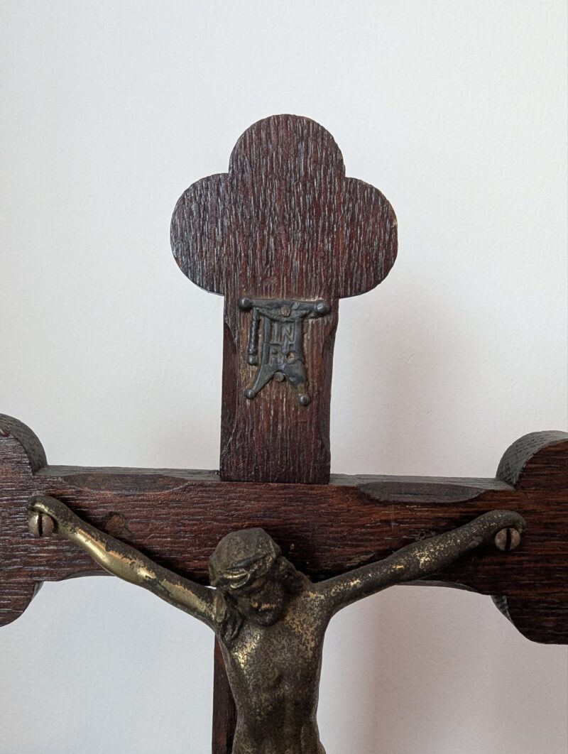 Antique Altar Cross - Image 4