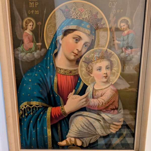 Our Lady and Child Jesus (Our Lady of Perpetual Help) Painting